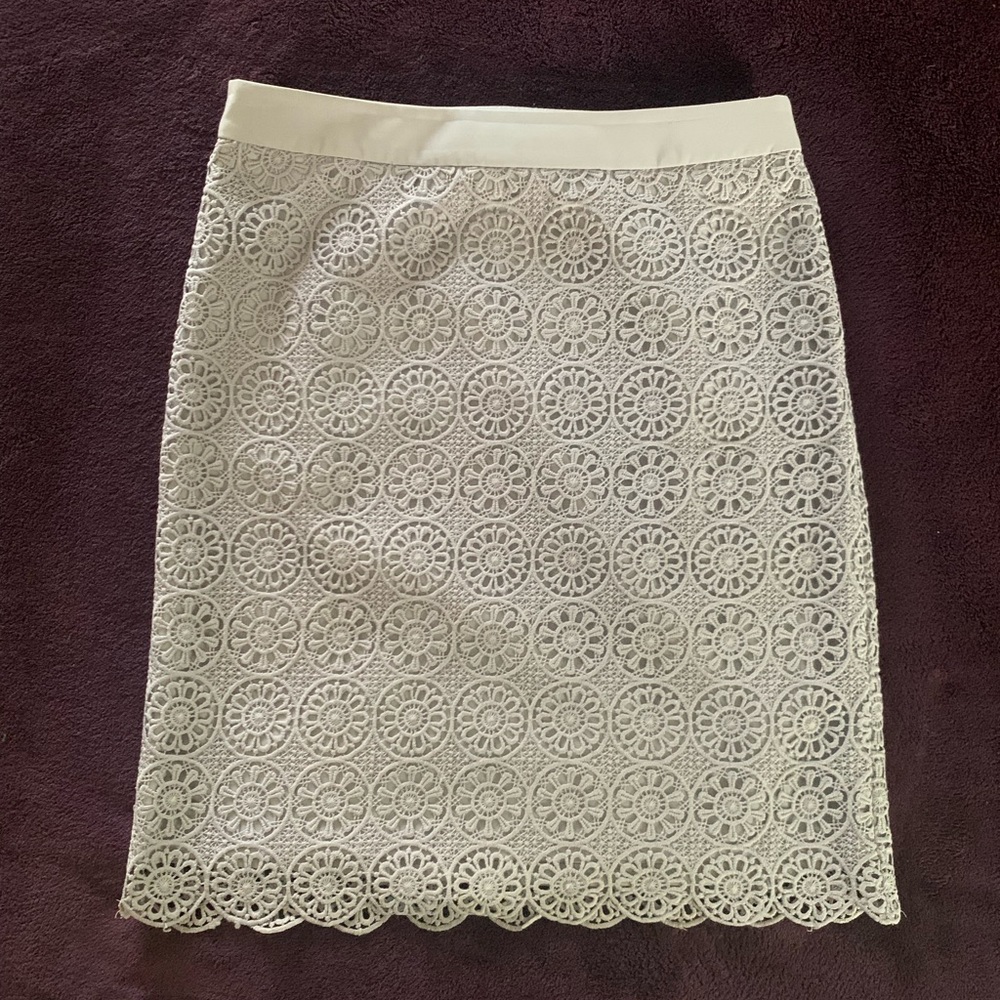 The Limited Lace Skirt Sz.4 in Lavender